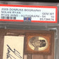 2005 Donruss Biography NOLAN RYAN - AUTO - PSA 10
