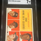 1961 Topps A.L HOME RUN LEADERS - SGC 7