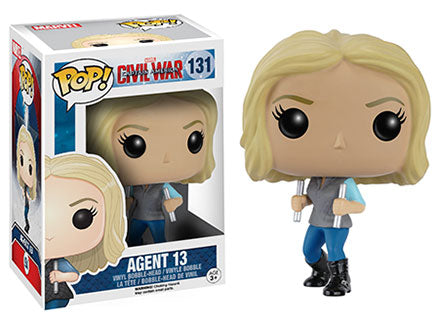 Funko Pop! AGENT 13 - Captain America - Civil War - Vaulted  - #131