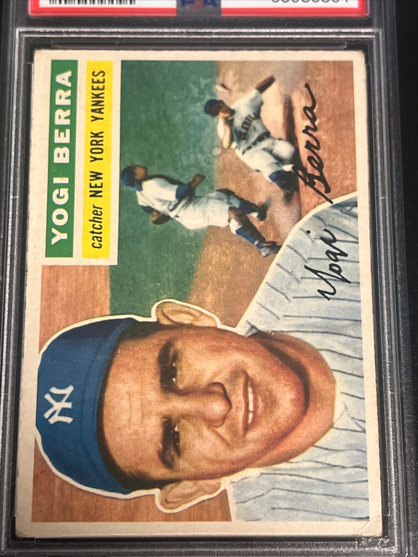 1956 Topps YOGI BERRA - PSA 2.5