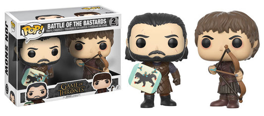 Funko Pop! Battle Of The Bastards - Game of Thrones - Vaulted - 2 pack