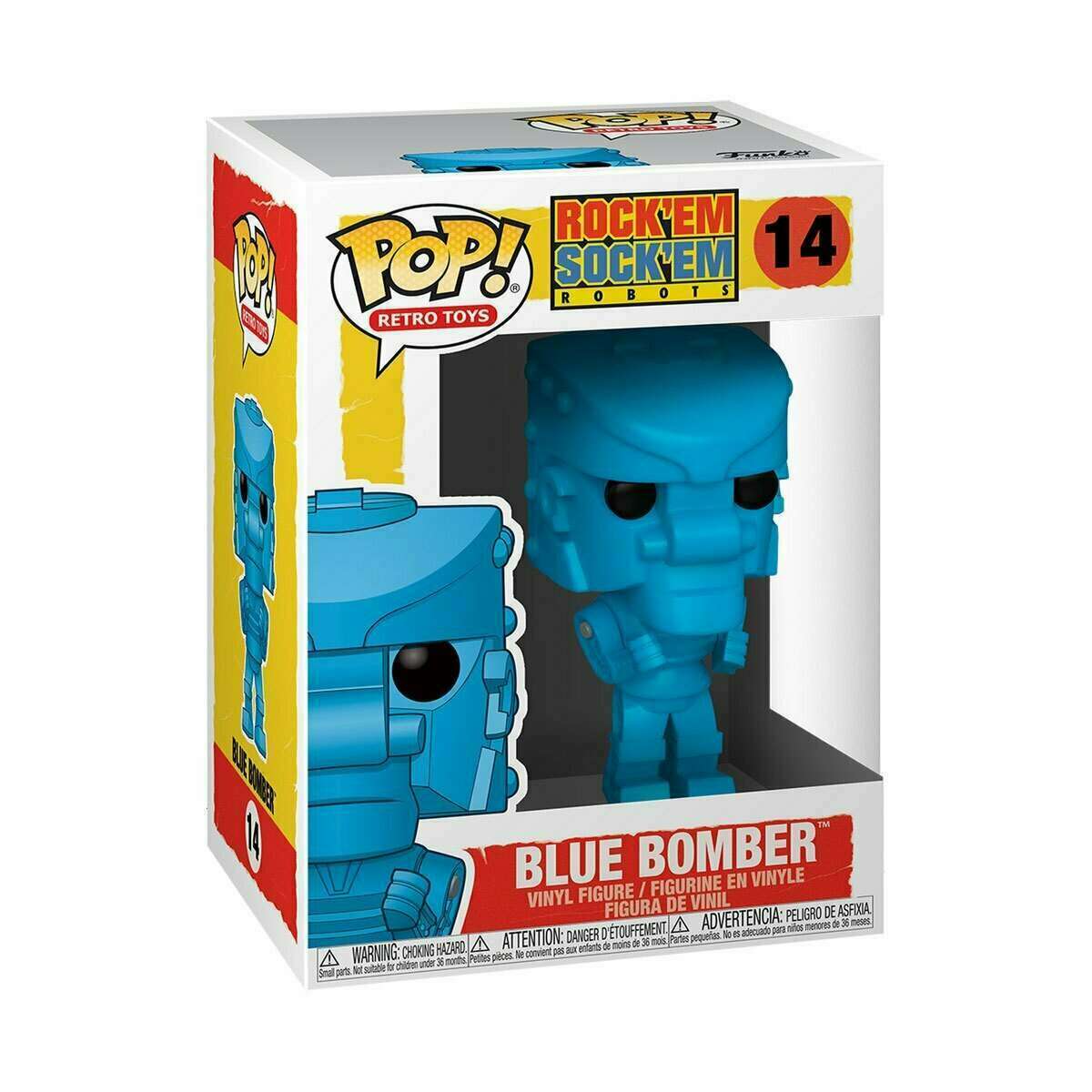Funko Pop!  Blue Bomber - Rock'em Sock'em Robots  - #14