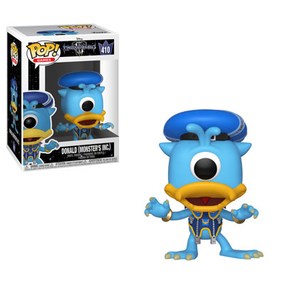 Funko Pop! Donald (Monsters INC) - Disney - Kingdom Hearts - #410