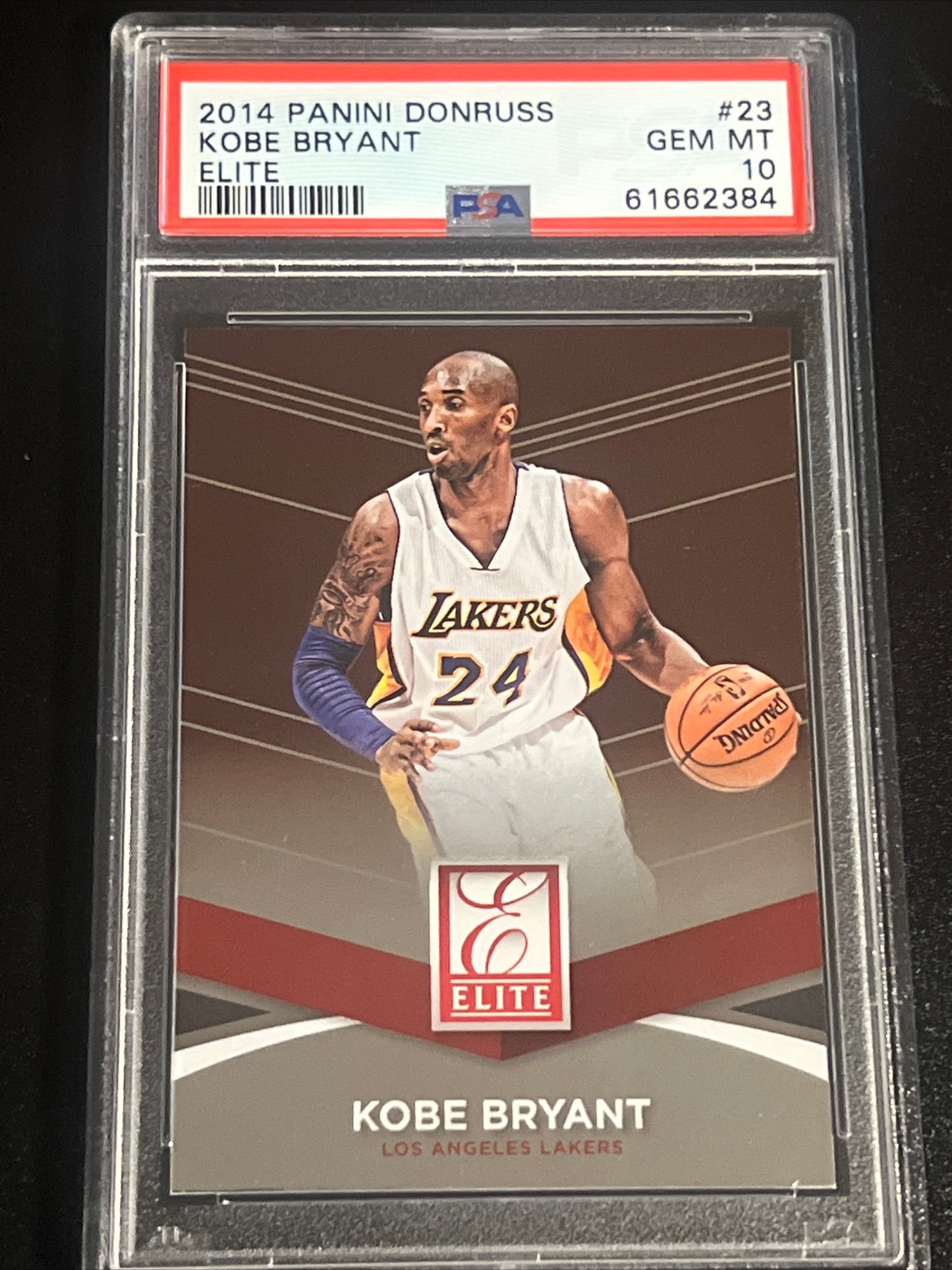 2014 Panini Donruss KOBE BRYANT - PSA 10