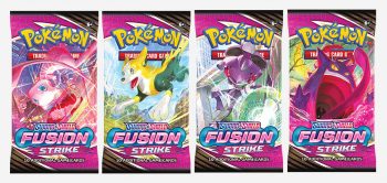 2021 Pokemon Sword & Shield: FUSION STRIKE Booster Pack (1 Pack)