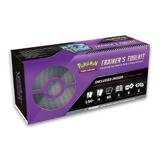 Pokemon Trainer's Toolkit - 150+ Cards, Sleeves, Guidebook, Dice and Markers.