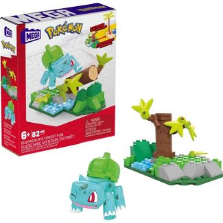 MEGA Pokemon Bulbasaur's Forest Fun Building Set (82 pieces)