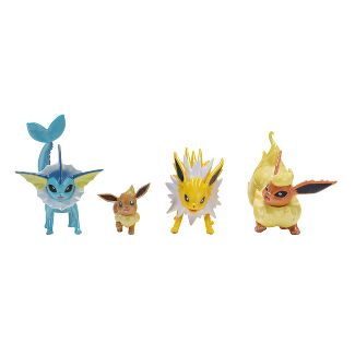 Pokemon Select Evolution Multi-Pack Battle Figures: EEVEE, FLAREON, JOLTEON, VAPOREON