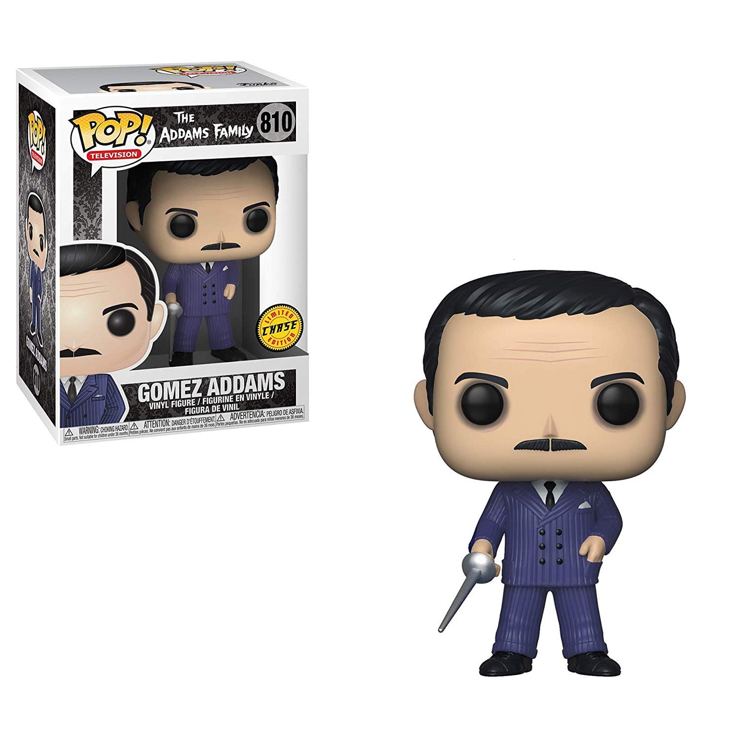 Funko Pop! Gomez Addams - Chase - Vaulted - The Addams Family - #810