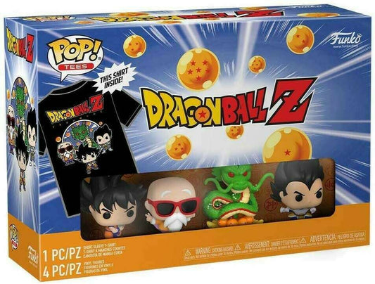 Funko Pop! Group Up Dragon Ball Z Pocket Pop! and Tee (Large)