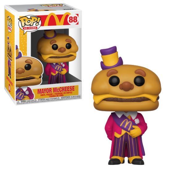 Funko Pop! MAYOR MCCHEESE  - Mcdonalds  - #88