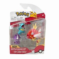 Pokemon Battle Figure Pack - Toxel + Totodile + Magikarp