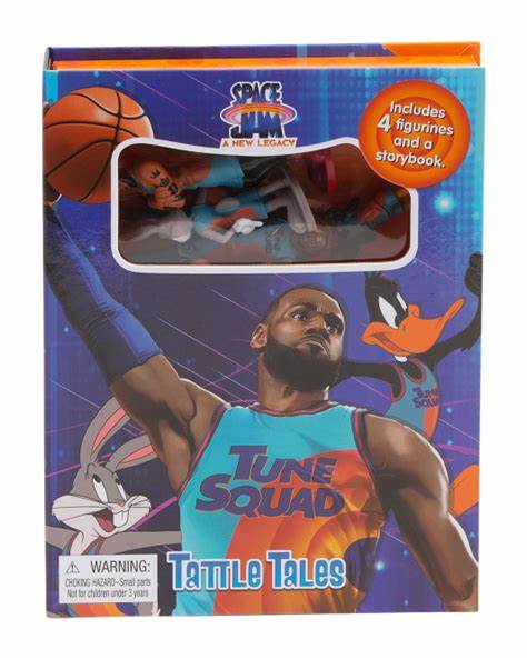 Space Jam A New Legacy Tattle Tales - Storybook & Figurines