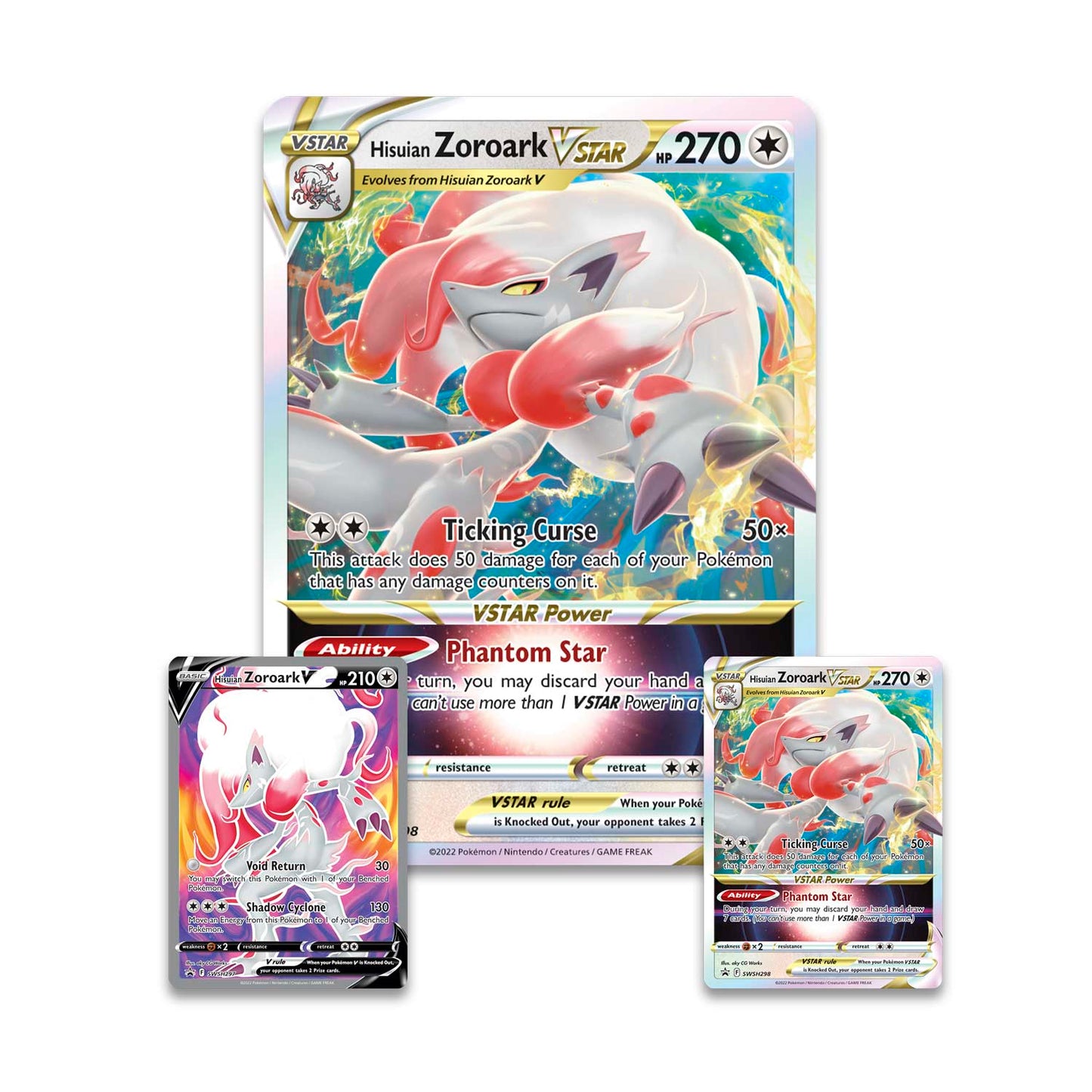 2022 Pokemon Zoroark VStar Premium Collection (6 Packs)