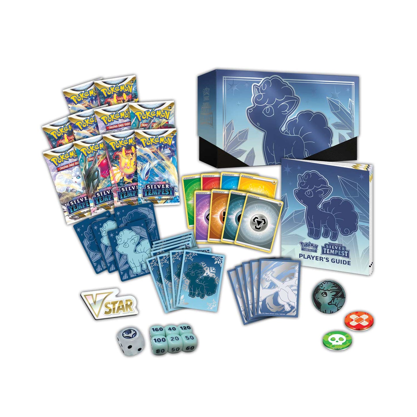 2022 Pokemon Sword & Shield - Silver Tempest  Elite Trainer Box - ETB