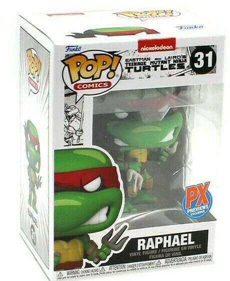 Funko Pop! RAPHAEL (PX)  - Eastman And Laird's TMNT - #31
