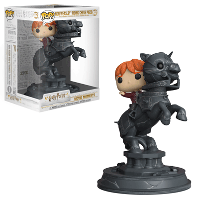 Funko Pop! Ron Weasley Riding Chess Piece - Harry Potter - Movie Moments - #82