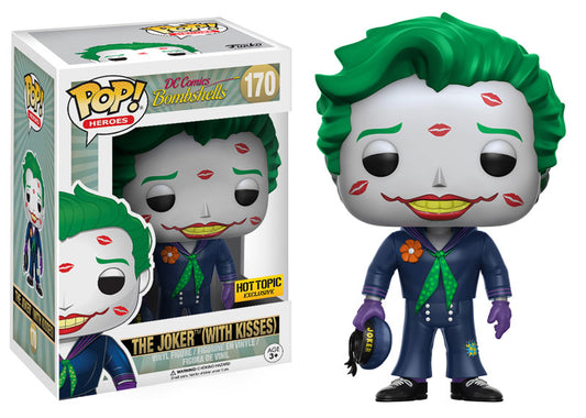 Funko Pop! The Joker (With Kisses) - DC Comics Bombshells - Vaulted - #170