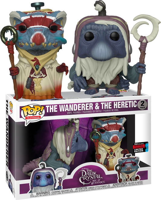 Funko Pop! The Wanderer & The Heretic - The Dark Crystal - Age Of Resistance - 2 Pack