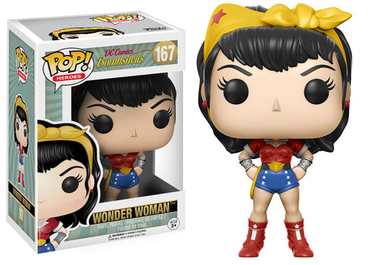 Funko Pop! Wonder Woman - DC Comics Bombshells - Vaulted - #167