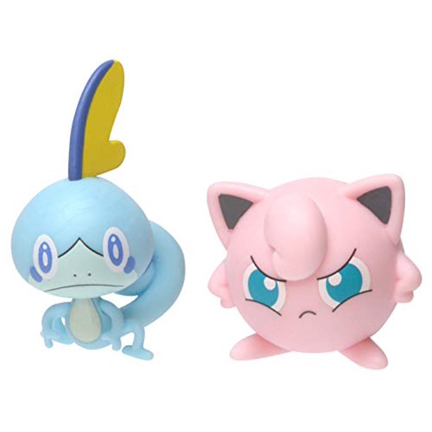 Pokemon Battle Figure Pack - Sobble+ Jigglypuff