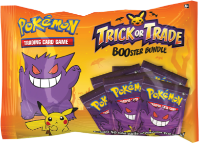 2022 Pokemon Trick or Trade Booster Bundle (40 Mini Packs)