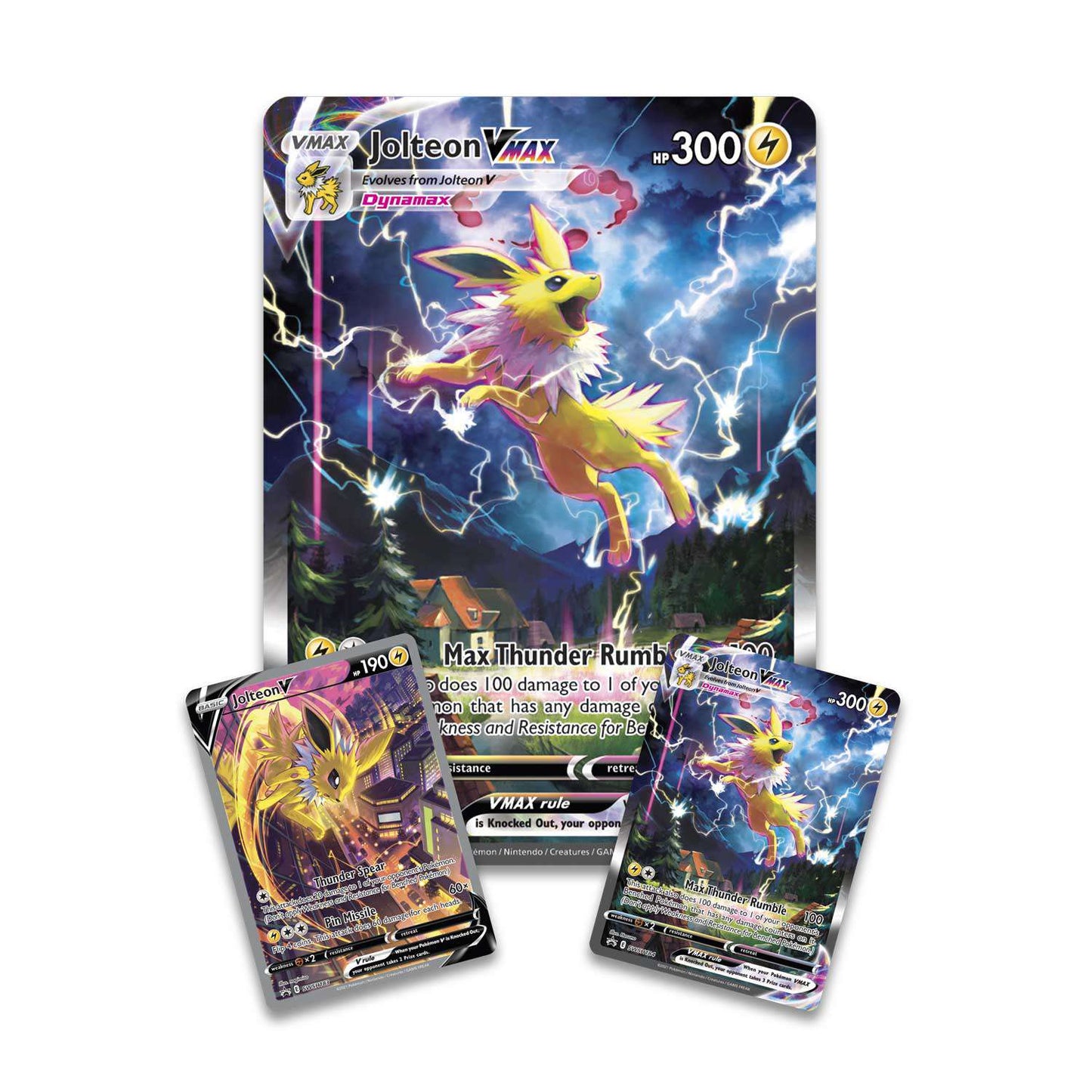 Pokemon - Jolteon VMAX Premium Collection (6 Packs)