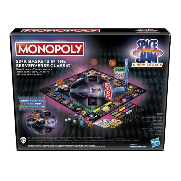 Space Jam A New Legacy - Monopoly