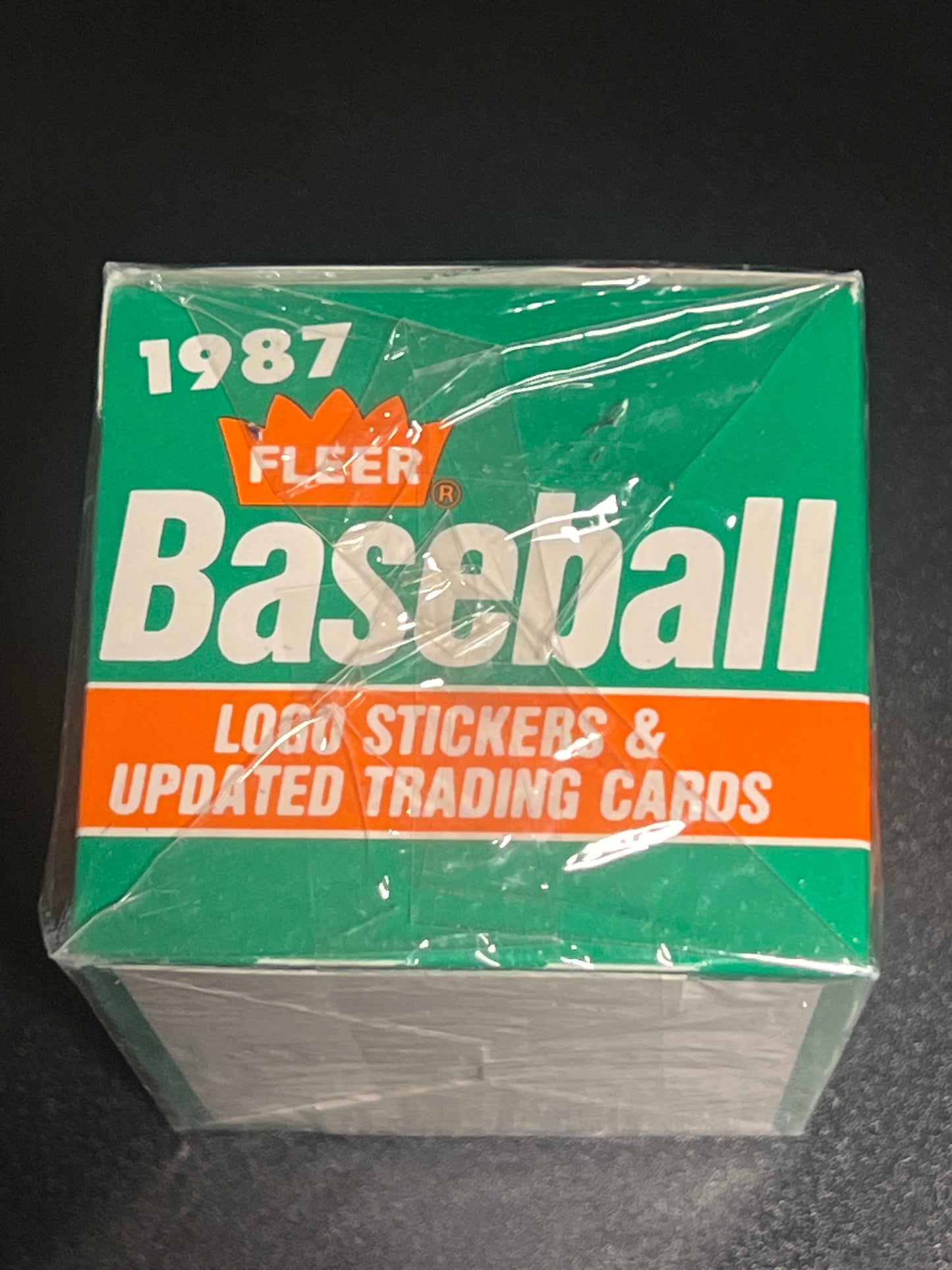 1987 Fleer Baseball Logo Stickers & Updated Trading Cards (Sealed)