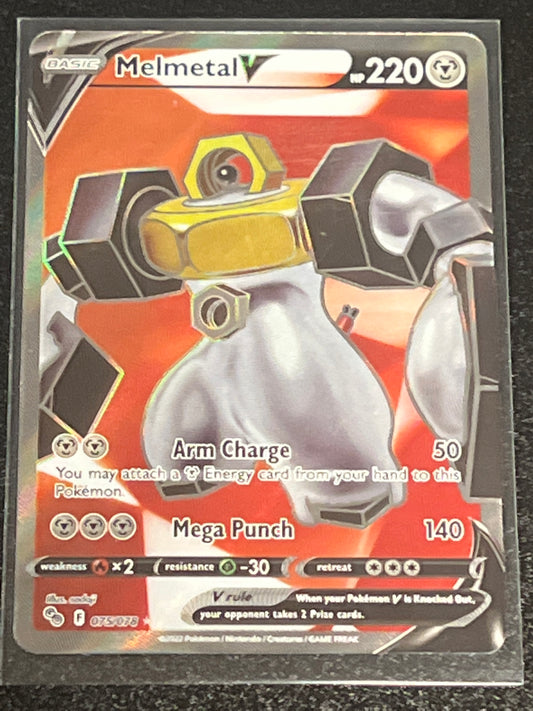 2022 Pokemon MELMETAL V - Holo - #75