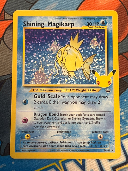 Pokemon Celebrations - 2000 Shining Magikarp -  Holo - #66