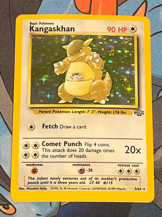 1999 Pokemon Kangaskhan - Holo Rare - #5