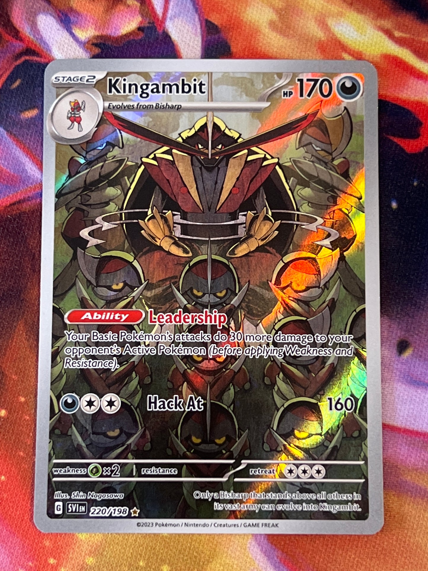 2023 Pokemon Kingambit - Illustration Rare - #220