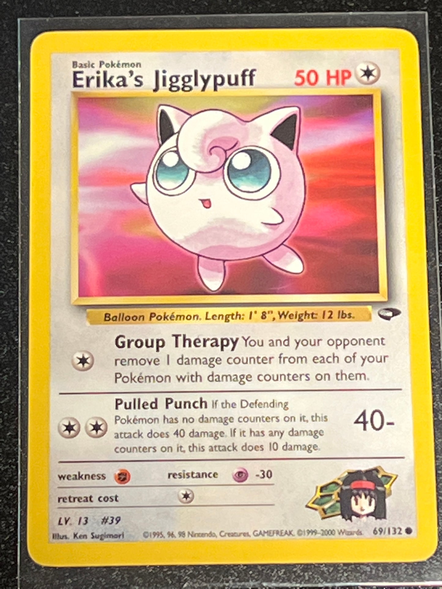 1999-2000 ERIKA'S JIGGLYPUFF - Non Holo - #69