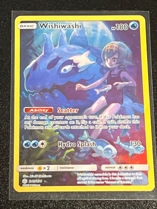 2019 Pokemon WISHIWASHI - Holo - #240