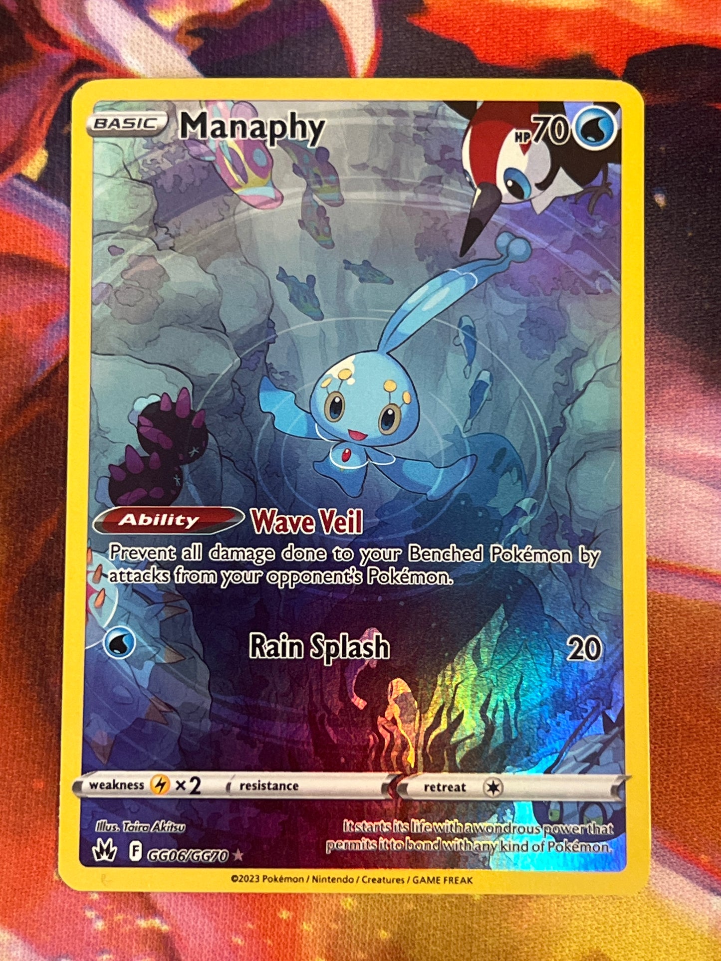 2023 Pokemon Manaphy - Galarian Gallery  - #GG06