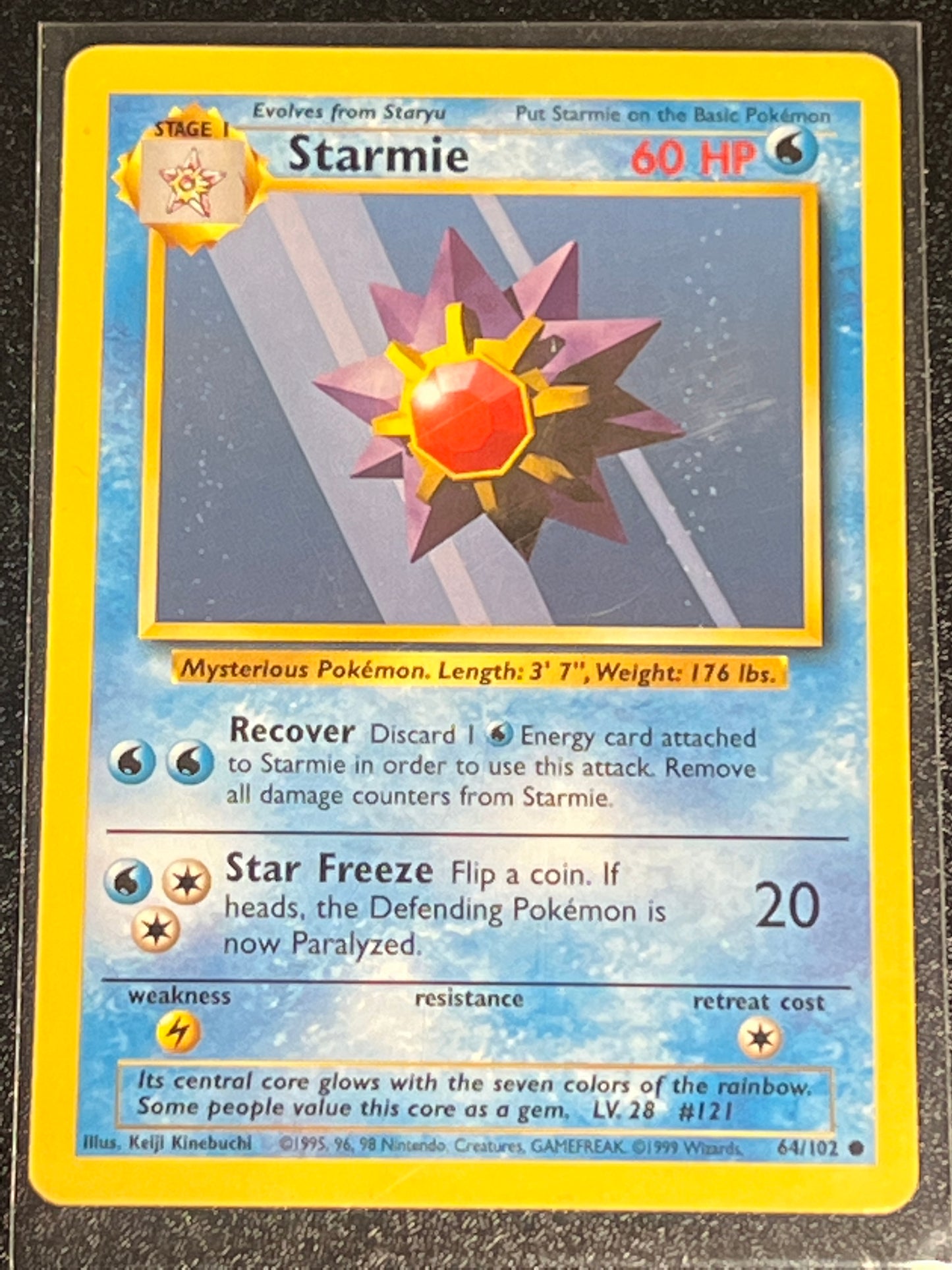 1999 Pokemon STARMIE - #64