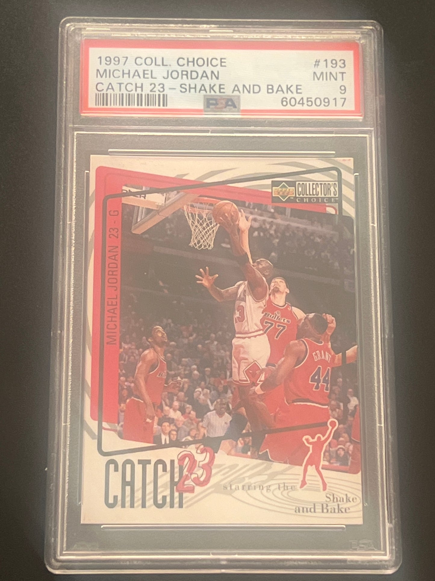 1997 Coll. Choice MICHAEL JORDAN - PSA 9