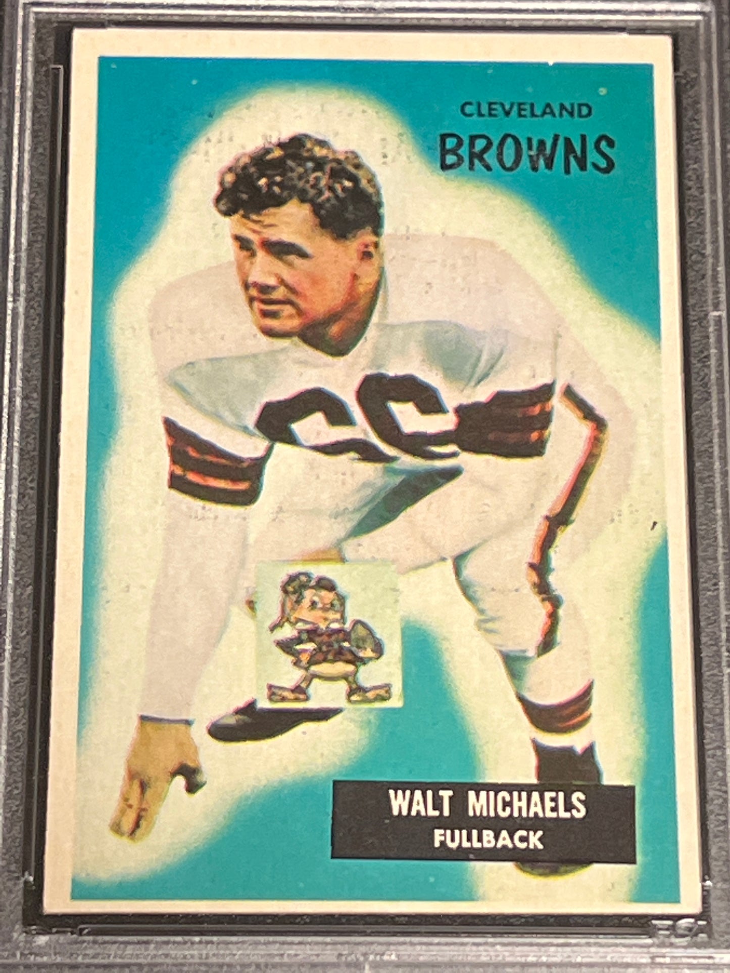 1955 Bowman WALT MICHAELS - PSA 6 #146