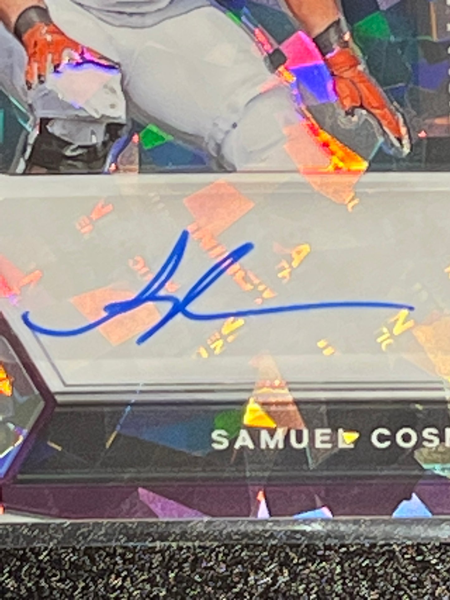 2021 Panini Prizm SAMUEL COSMI - RC- AUTO -31/99 - #DPA-SAC