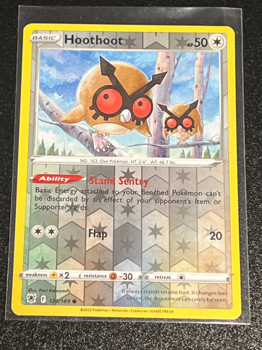 2022 Pokemon HOOTHOOT - Reverse Holo - #120