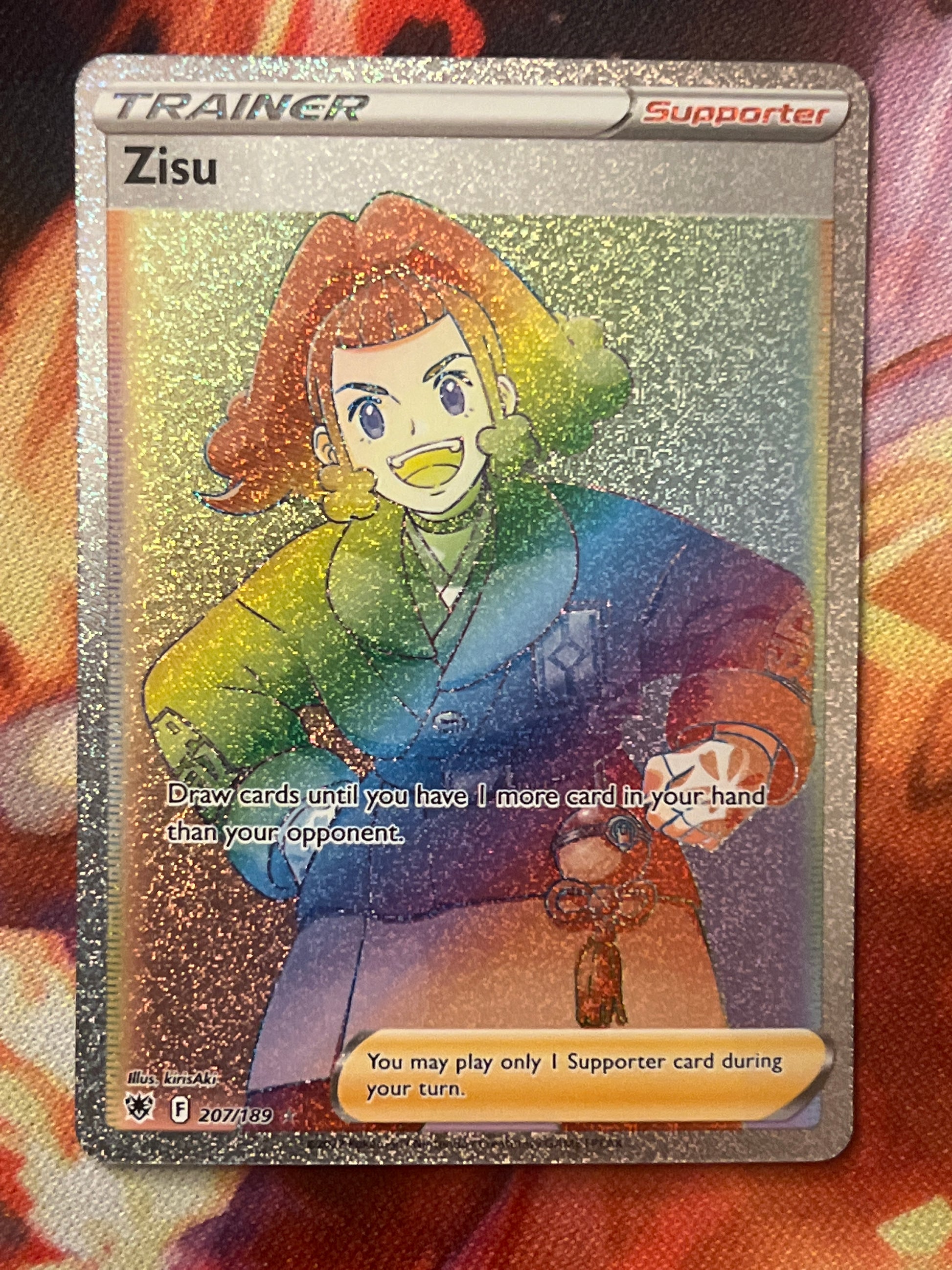 2022 Pokemon Zisu - Trainer - Rainbow Secret Rare - #207 – Poke Plug