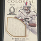 2016 Panini Nat. Treas. TYROD TAYLOR - Patch Card 55/99 #1