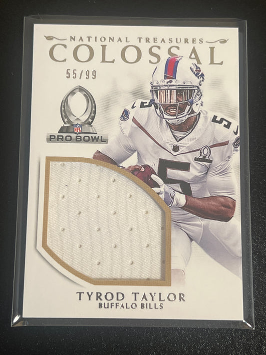 2016 Panini Nat. Treas. TYROD TAYLOR - Patch Card 55/99 #1