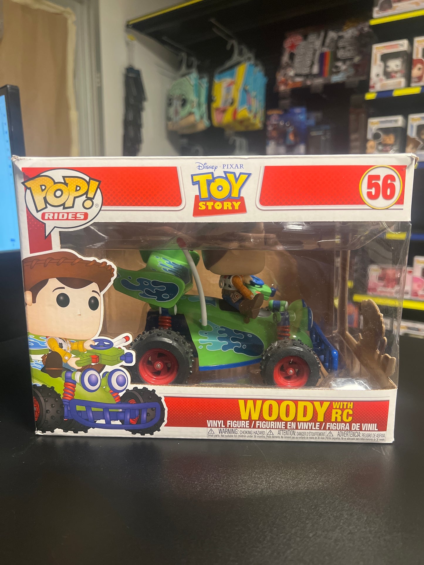 Funko Pop! - WOODY With RC - Toy Story - #56 (Box Breached/Used)