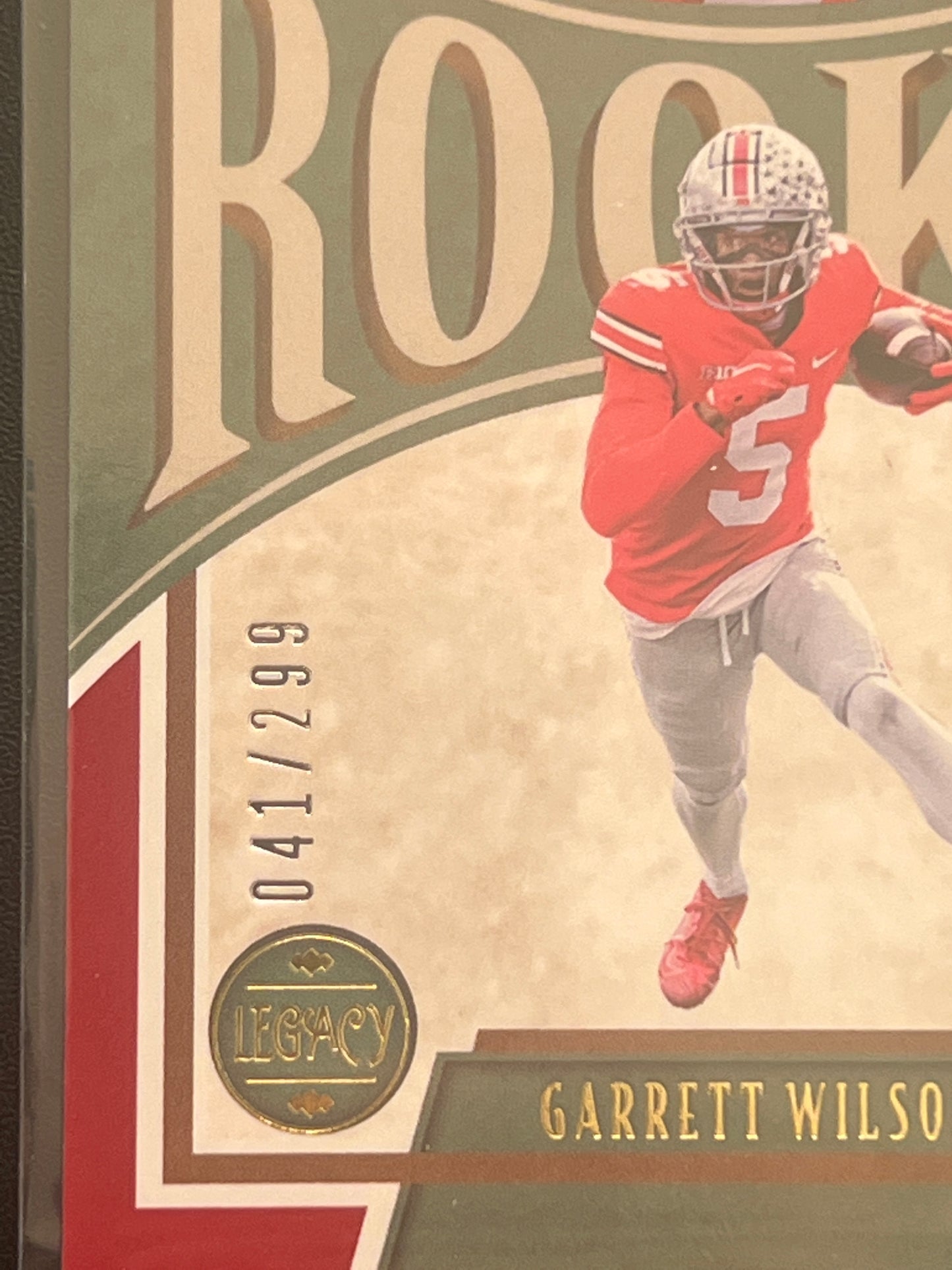 2022 Panini Legacy GARRETT WILSON - RC - 041/299 - #152