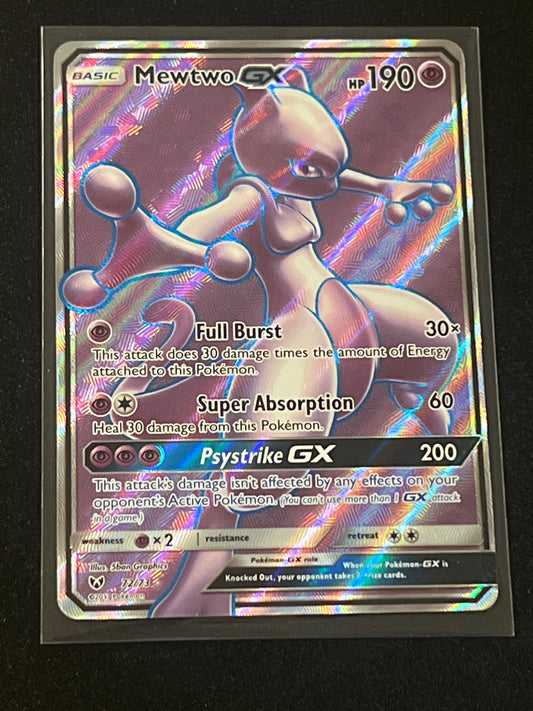 2017 Pokemon MEWTWO GX - Holo - #72