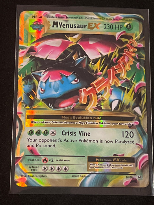 2016 Pokemon M VENUSAUR EX - Holo - #2