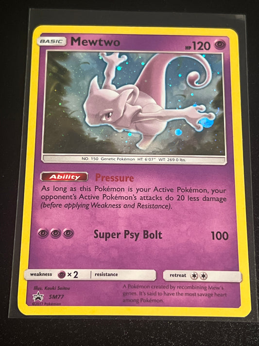 2017 Pokemon MEWTWO - Holo - #SM77