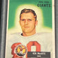 1955 Bowman KEN MACAFEE - RC - #60 - PSA 4